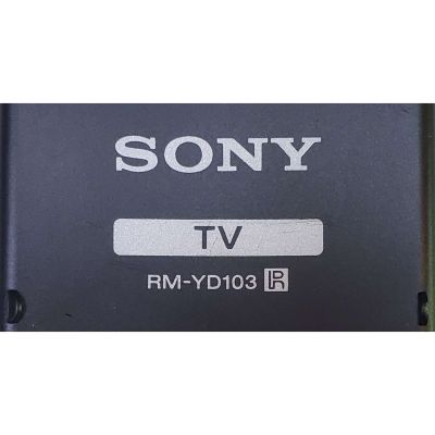 CONTROL REMOTO PARA TV SONY ((ORIGINAL)) / RM-YD103 / P12035-3 / S1502407 / MODELOS KDL-32W700B / KDL-40W590B / KDL-40W600B / KDL-42W700B / KDL-48W580B / KDL-48W590B / KDL-48W600B / KDL-50W700B / MAS MODELOS EN DESCRIPCION - Imagen 4